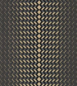 Fragment Wallpaper by Clarke & Clarke Charcoal/Gold