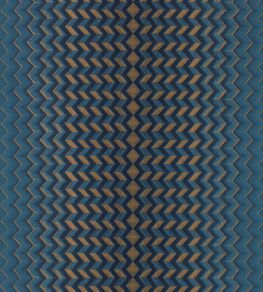 Fragment Wallpaper by Clarke & Clarke Midnight/Copper