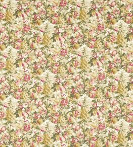 Francis Fabric by Clarke & Clarke Blush/Raspberry