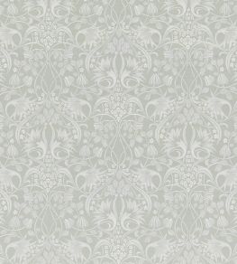 Fritillerie Embroidery Fabric by GP & J Baker Aqua