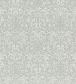Fritillerie Embroidery Fabric by GP & J Baker Aqua