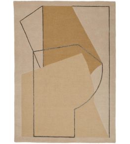 Furbo Rug by Linie Design Yellow