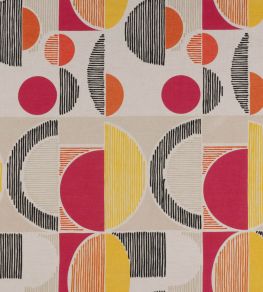 Galaxie Fabric by Christopher Farr Cloth Hot Pink