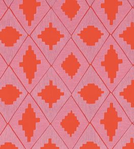 Garden Terrace Fabric by Harlequin Ruby/Rose