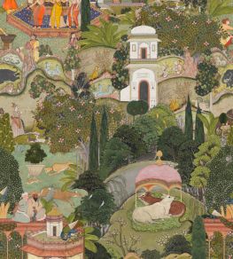 Gardens of Jaipur Wallpaper by MINDTHEGAP Green