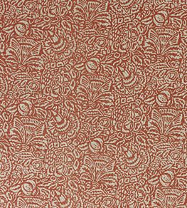 Gardyne Fabric by James Hare Terracotta