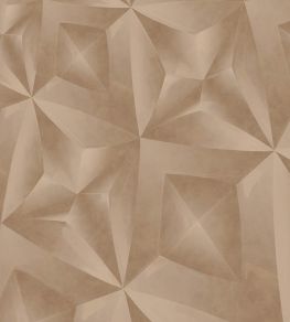 Geo Diamond Mural by Eijffinger Brown/Taupe
