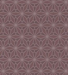 Geo Floral Wallpaper by Eijffinger Red