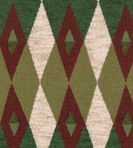 Giardino Fabric by MINDTHEGAP Green/Brown