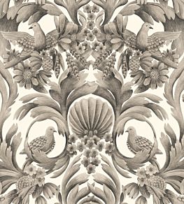 Gibbons Carving Wallpaper by Cole & Son Soot