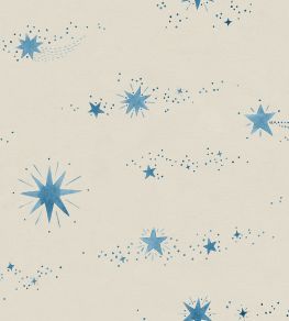 Gillis Wallpaper by Sandberg Blue