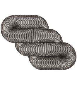 Giro 2 Rug by GAN Black & White
