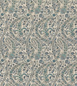Bukhara Paisley Fabric by GP & J Baker Blue