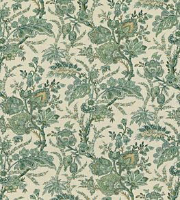 Jewel Indienne Fabric by GP & J Baker Emerald