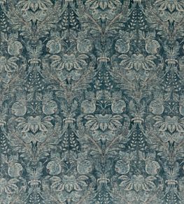 Lapura Velvet Fabric by GP & J Baker Blue