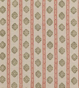 Alma Fabric by GP & J Baker Red/Green