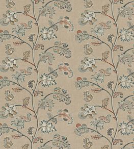 Alderwood Fabric by GP & J Baker Teal
