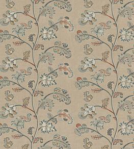 Alderwood Fabric by GP & J Baker Teal