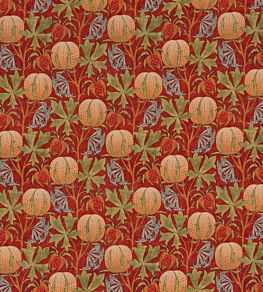 Pumpkins Fabric by GP & J Baker Red/Green