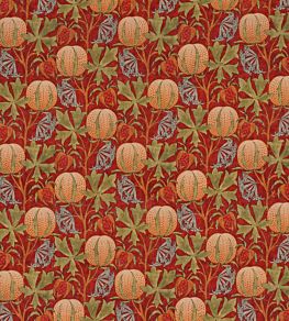 Pumpkins Fabric by GP & J Baker Red/Green