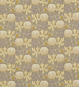 Pumpkins Fabric by GP & J Baker Grey/Ochre