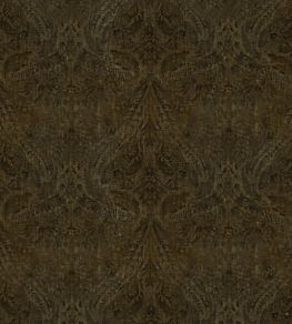 Royal Damask Velvet Fabric by GP & J Baker Bronze