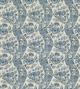 Caldbeck Fabric by GP & J Baker Indigo / Ivory