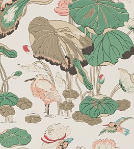 Nympheus Wallpaper by GP & J Baker Soft Blush