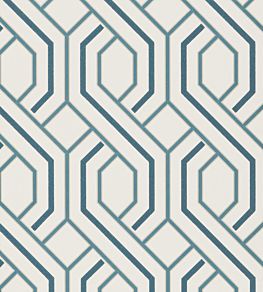 Parterre Wallpaper by GP & J Baker Indigo