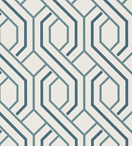 Parterre Wallpaper by GP & J Baker Indigo