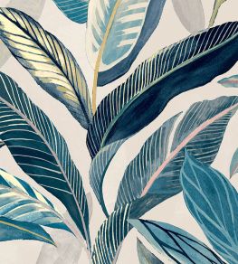 Grand Oasis Fabric by Arley House Sea Breeze