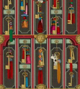 Grand Suite Keys Wallpaper by MINDTHEGAP Anthracite