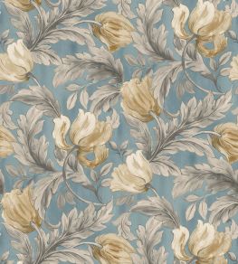 Grande Audley Fabric by Arley House Powder Blue