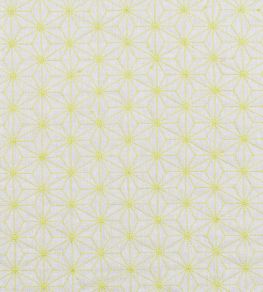 Grande Etoile Fabric by Vanderhurd Lime/Cream