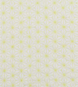 Grande Etoile Fabric by Vanderhurd Lime/Cream