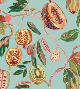 Grande Guava Fabric by Arley House Sky