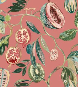 Grande Guava Fabric by Arley House Sorbet