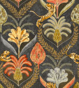 Grande Saranda Fabric by Arley House Earl Grey