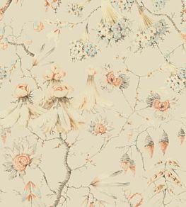 Grandma's Tapestry Wallpaper by MINDTHEGAP Bluewash