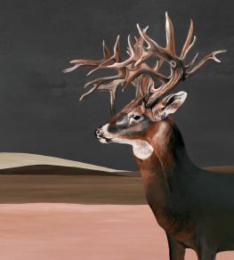 Great Deer Mural by Coordonne Nude