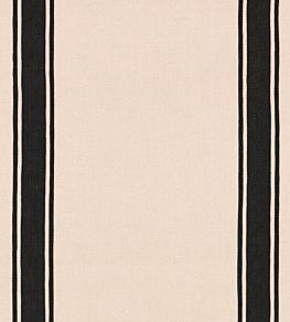 Hajdu Stripe Fabric by MINDTHEGAP Black White