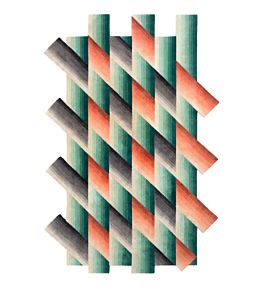 Mirage Rug by GAN Orange