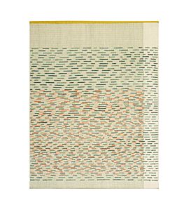 Backstitch Busy Rug by GAN Green