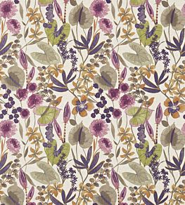 Nalina Fabric by Harlequin Loganberry/Raspberry/Apricot