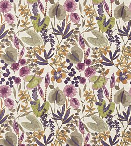 Nalina Fabric by Harlequin Loganberry/Raspberry/Apricot