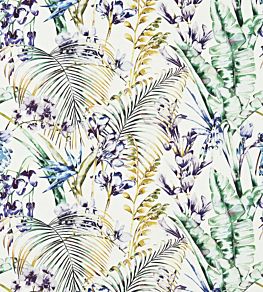 Paradise Fabric by Harlequin Gooseberry/Blueberry/Zest