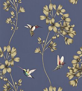 Amazilia Wallpaper by Harlequin Indigo