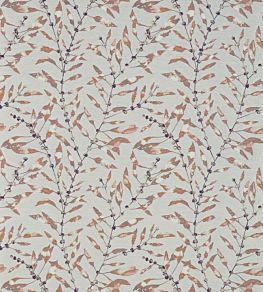 Chaconia Fabric by Harlequin Mandarin/Fig