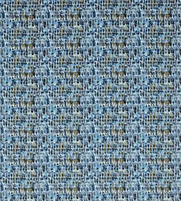 Kelambu Fabric by Harlequin Indigo/Pebble