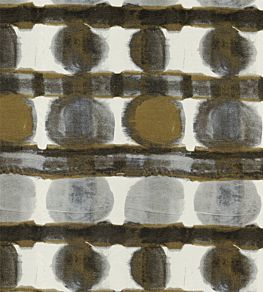 Delphis Fabric by Harlequin Charcoal/Gold